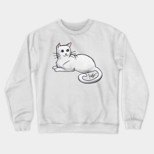 Cat - American Shorthair - White Crewneck Sweatshirt